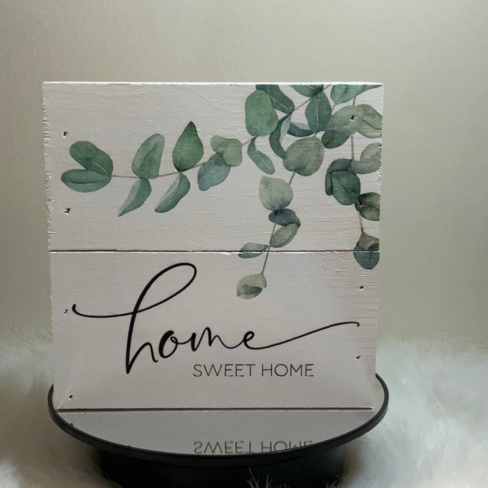 Wall Art “ Home Sweet Home” ( NWOT) Wood - Picture 1 of 5
